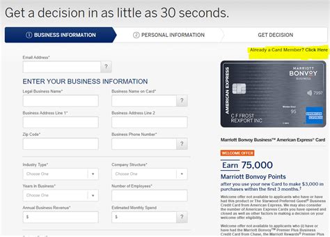 amex corporate card apply.